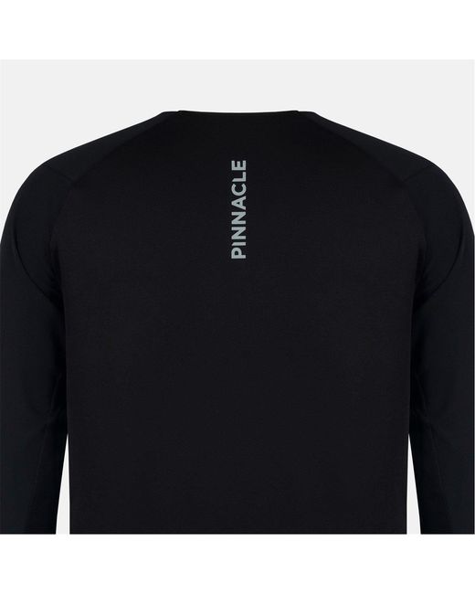 Pinnacle Black Long Sleeve Mtb Jersey for men
