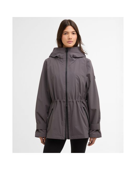 Barbour Gray Rain Anorak Jacket