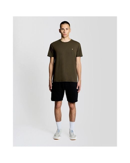 Lyle & Scott Brown Lyle & Scott Small Eagle T-Shirt for men