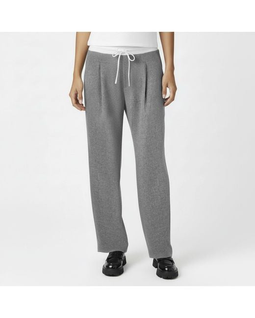 Jack Wills Gray Relaxed Tailored Trousers