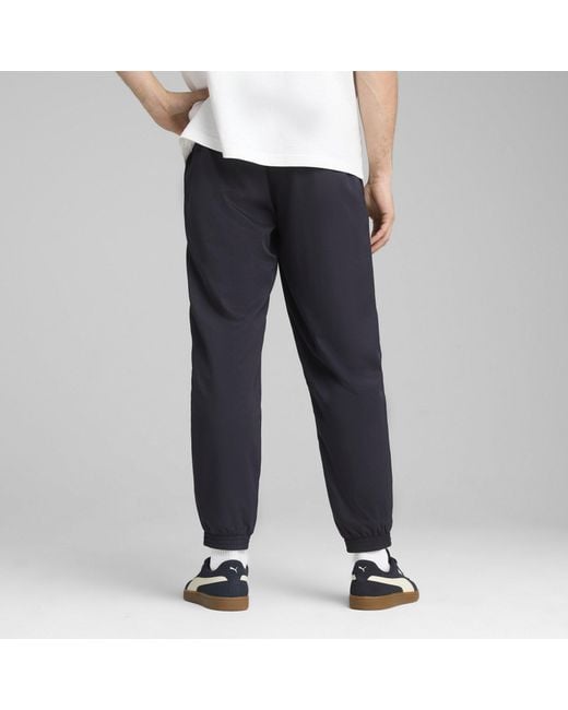 PUMA Blue Ess Woven Pants Cl Jogger for men