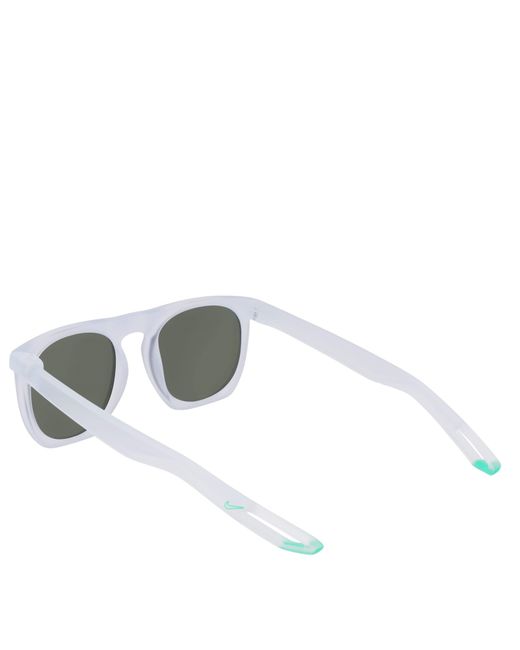 Nike Gray Flatspot Xxii Wayfarer Sunglasses