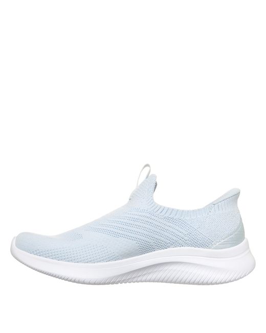 Skechers Blue Slip On Trainers