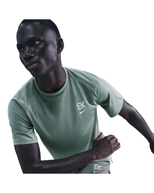 Nike Green Stride Ss Top for men