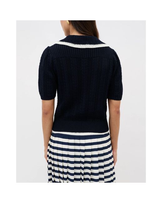 Rixo Black Pippa Top Ld61