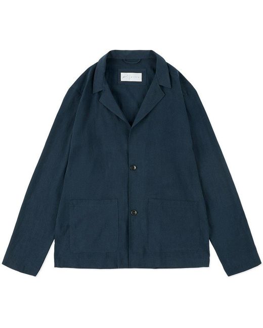 PREVU Blue Haaland Lyocell Blazer for men
