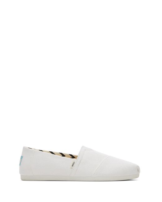 TOMS White Alpargata Shoes