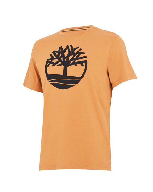 Timberland Orange Kennebec T Shirt for men