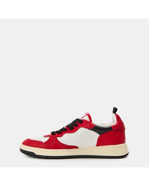 Steve Madden Red Easton Low-Top Trainers for men