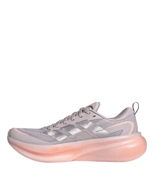 Adidas Pink Supernova Glide Running Shoes