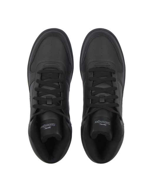 Slazenger 1881 Blue Tower Hi Top Trainers for men