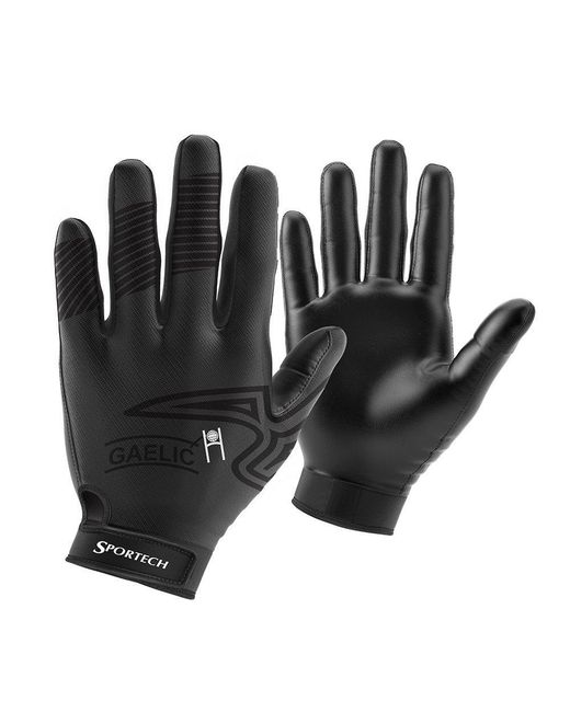 Sportech Black Gaelic Gloves Senior for men