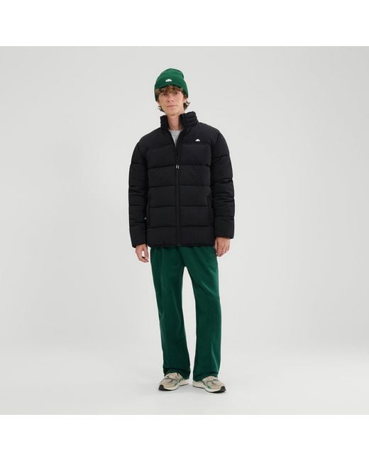Ellesse Black Nebulus Puffer Jacket for men