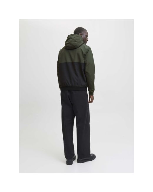 Jack & Jones Green Bomber Jacket for men