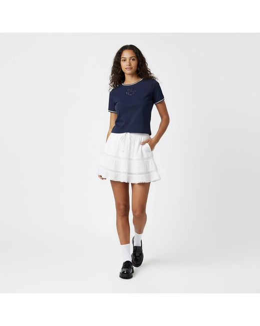 Jack Wills Blue Jw Logo Slim Fit T-Shirt