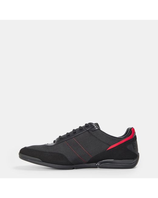 Boss Black Saturn Low Top Everyday Trainers With Technical Mesh for men