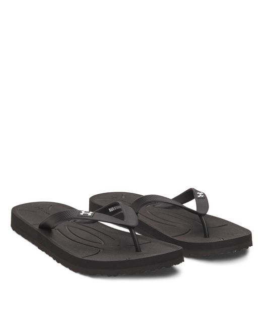 Under Armour Black Pool Sliders for men