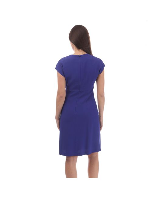 Boss Blue Debrany2 Wrap Dress