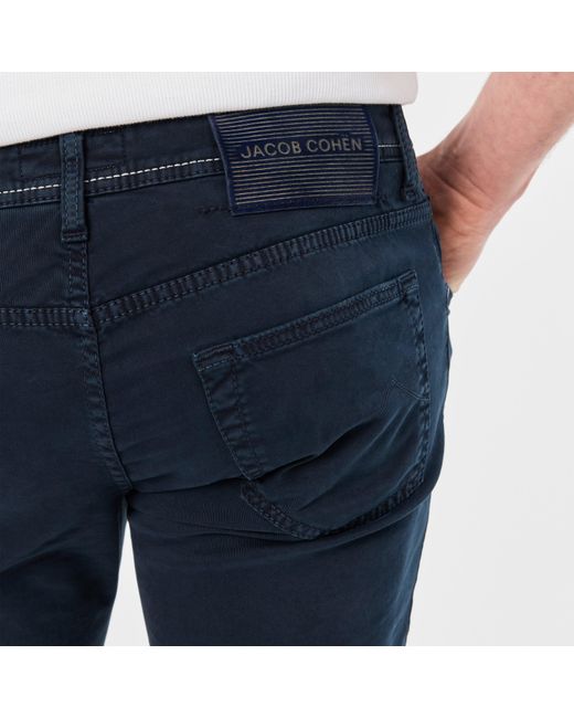 Jacob Cohen Blue Slim Fit Trousers for men
