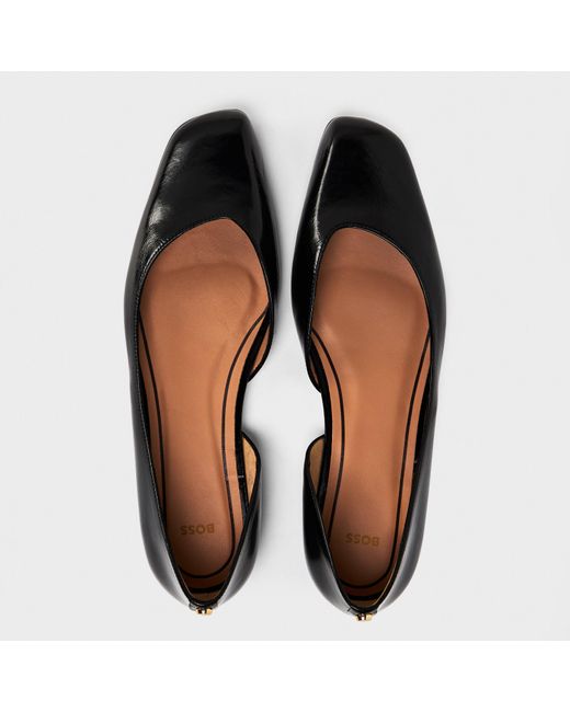 Boss Black Rose Ballerina Design Shoes