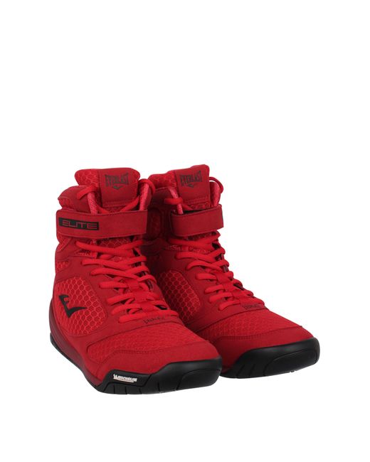 Everlast Red Pro Elite Boxing Boots for men