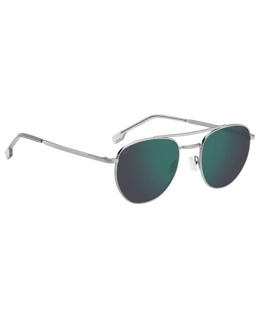 Boss Green Rectangle Sunglasses for men