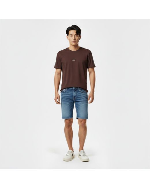 Boss Brown Bodywear Unique Short Sleeve Casual T-Shirt for men