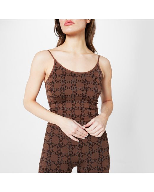Guess Brown Della Top
