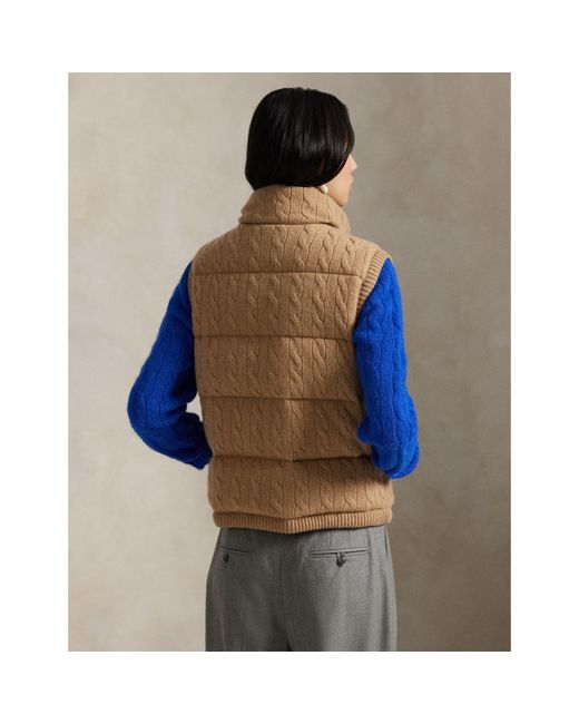 Polo Ralph Lauren Natural Knitted Gilet