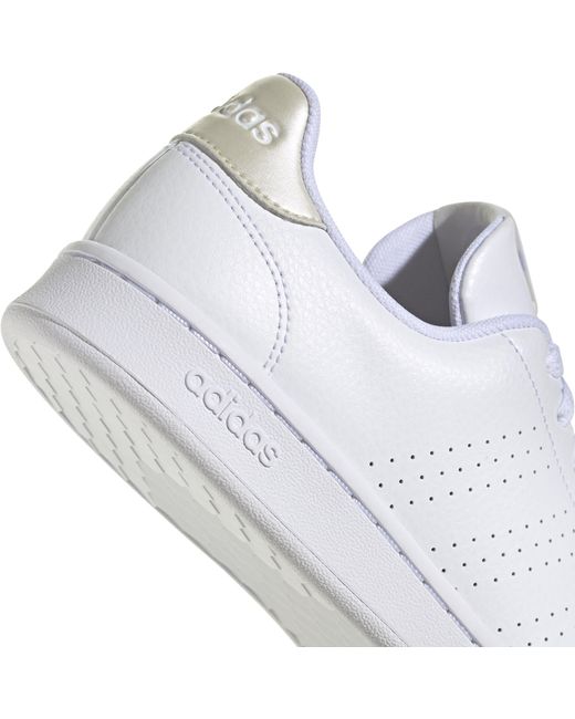 Adidas White Low-Top Trainers