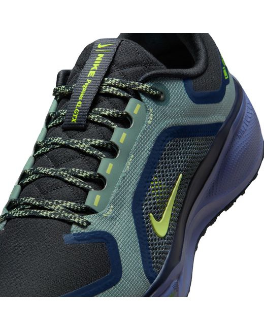 Nike Blue Pegasus 41 Gore-Tex Waterproof Road Running Shoes for men