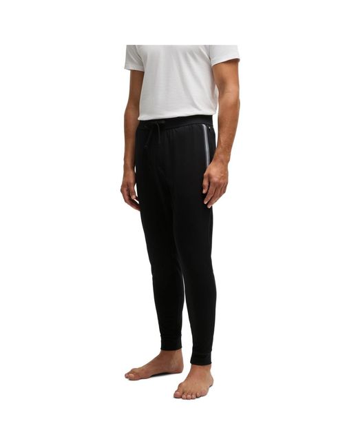 Boss Black Authentic Fleece Closed Cuff Joggers for men