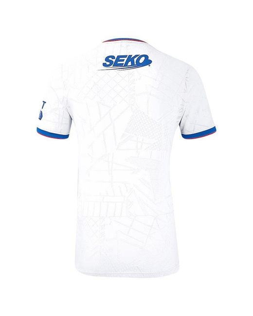 Castore White Rangers Authentic Away Shirt 2024 2025
