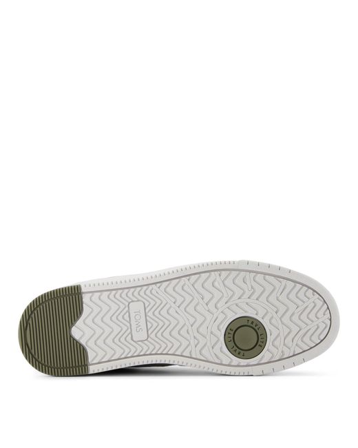 TOMS Green Trvl Lite Court Low-Top Trainers for men