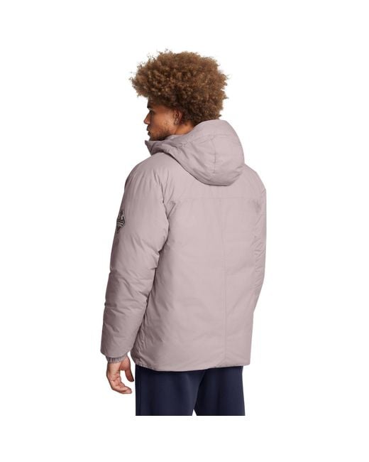 Under Armour Purple Lightweight Down Water-Resistant Puffer Jacket for men