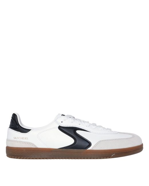 Skechers White Hotshot Low-Top Trainers