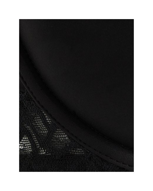 Calvin Klein Black Balconette Bra