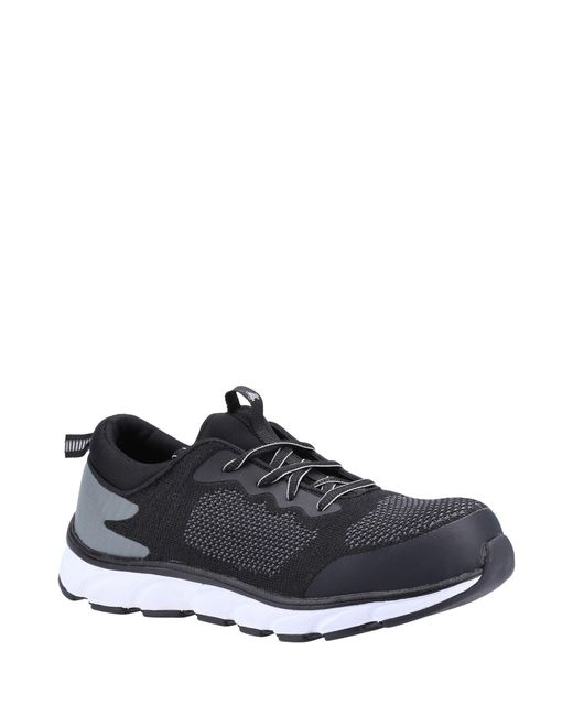 Amblers Safety Black As718 Safety Trainer for men