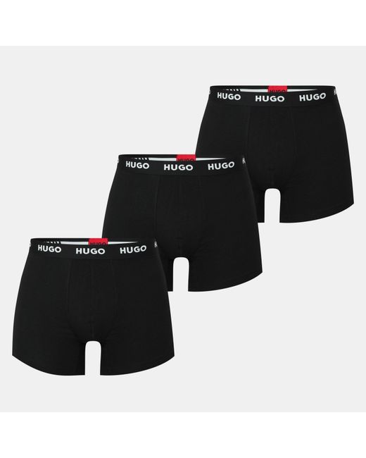 HUGO Black 3 Pack Boxer Briefs for men