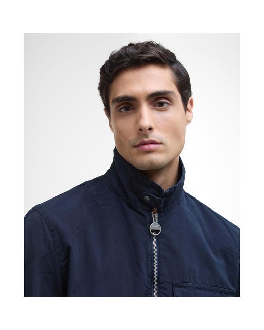Barbour Blue B.Intense Tarnett Structured Zip Harrington Jacket for men
