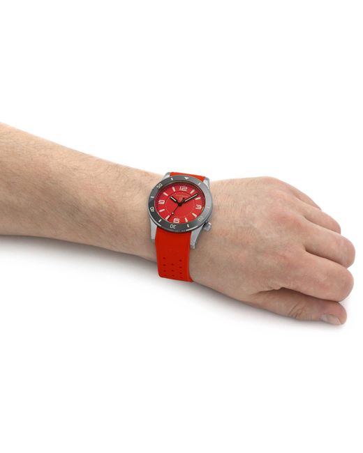 Elliot Brown Pink Analogue Quartz Watch for men