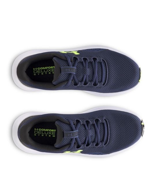 Under Armour Blue Charged Surge 4 Running Shoes for men