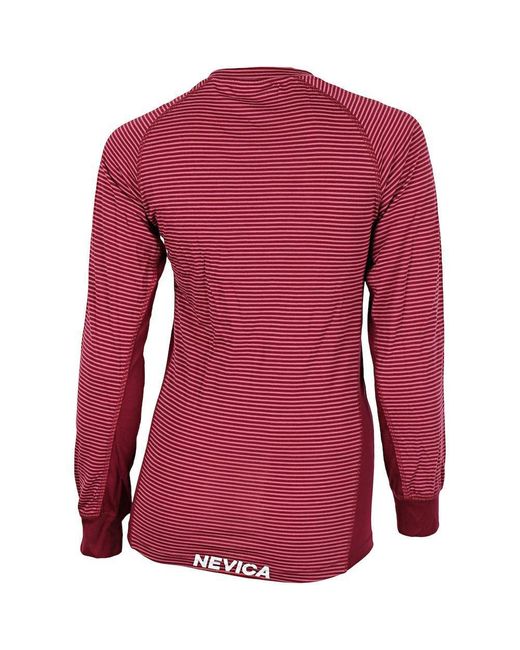 Nevica Red Wool Half-Zip Top