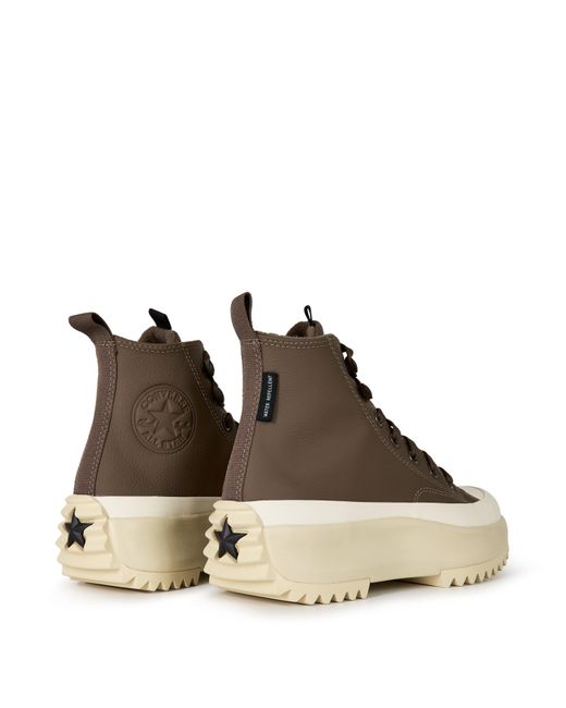 Converse Brown Run Star Hike Platforms