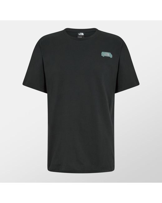 The North Face Black Short-Sleeve Outdoor Graphic T-Shirt for men