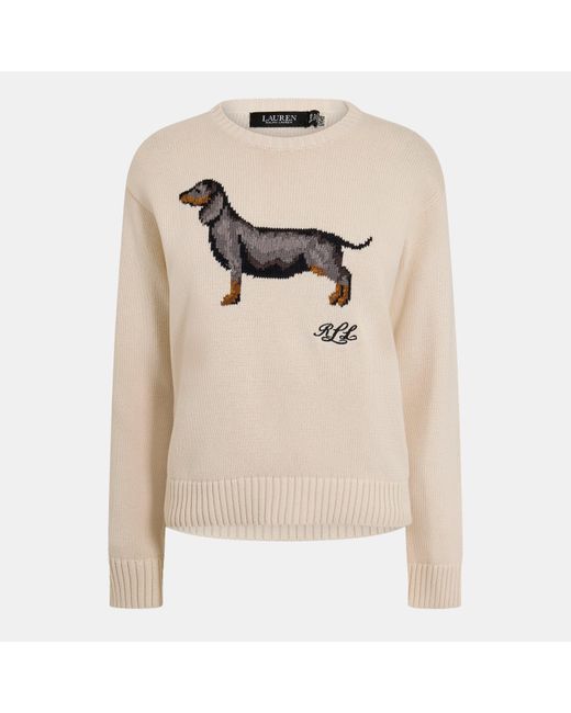 Ralph Lauren Natural Crew Neck Jumper