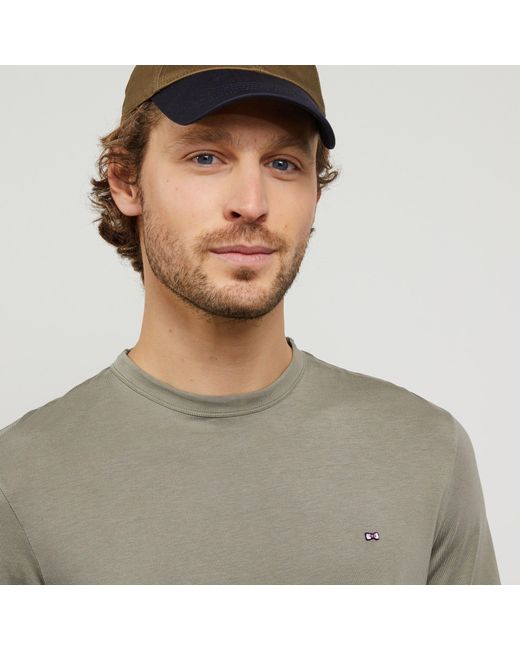 Eden Park Green Khaki Shortsleeved Tshirt for men