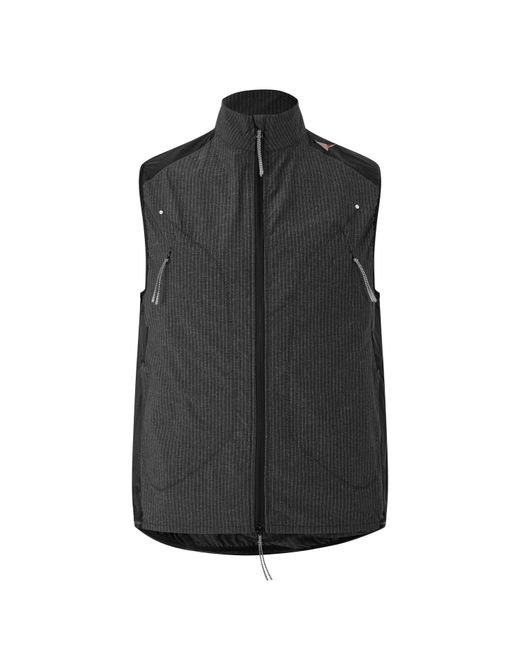 Roa Black Numb Commuting Performance Running Vest for men