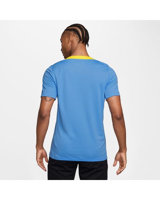 Nike Blue Barcelona Licensed Short Sleeve T-Shirt for men