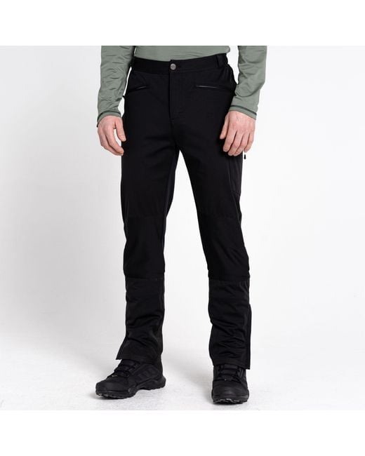 Dare 2b Black Appended Ii Lightweight Walking Trousers for men